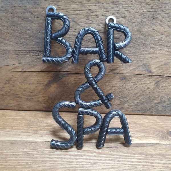 bar & spa sign