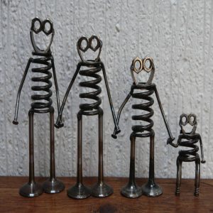 Spring Figurine Family Of Four