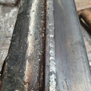 old weld & new weld