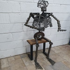 sitting skeleton 2