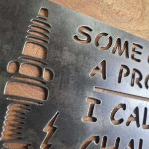 Some Call It a Problem, I Call It a Challenge Metal Sign