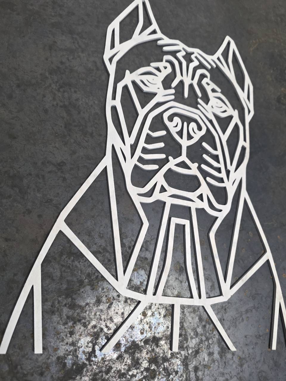 Cane Corso Wooden Dog Silhouette - Image 10