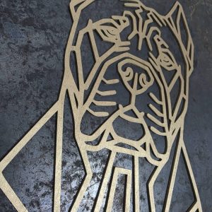 Cane Corso Wooden Dog Silhouette