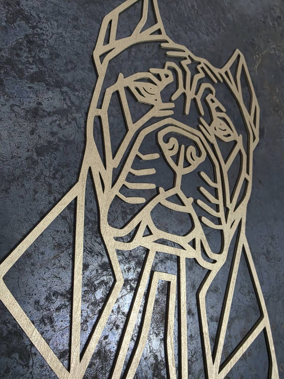 Cane Corso Wooden Dog Silhouette - Image 2