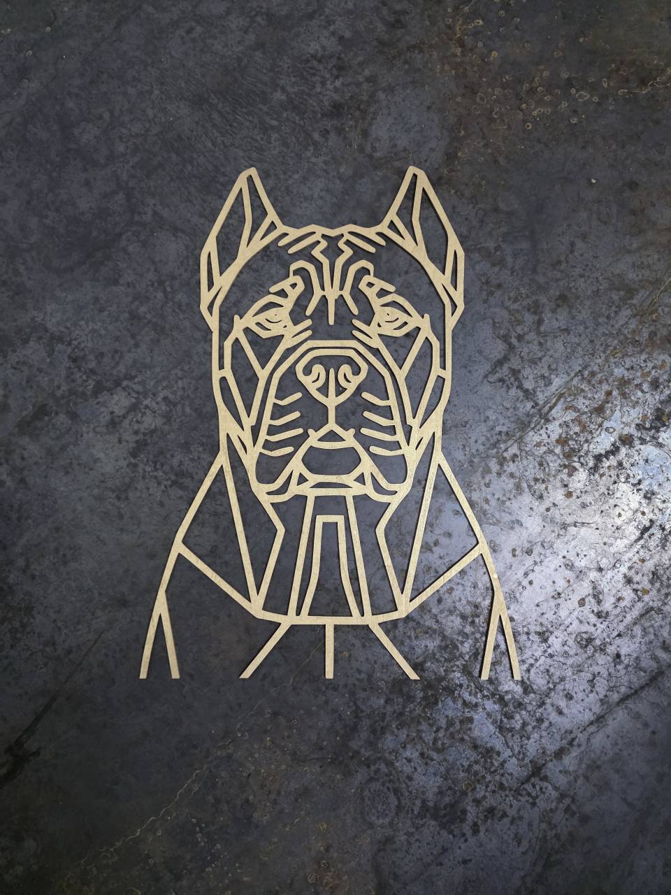 Cane Corso Wooden Dog Silhouette - Image 5