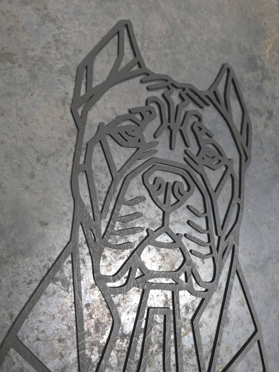 Cane Corso Wooden Dog Silhouette - Image 7