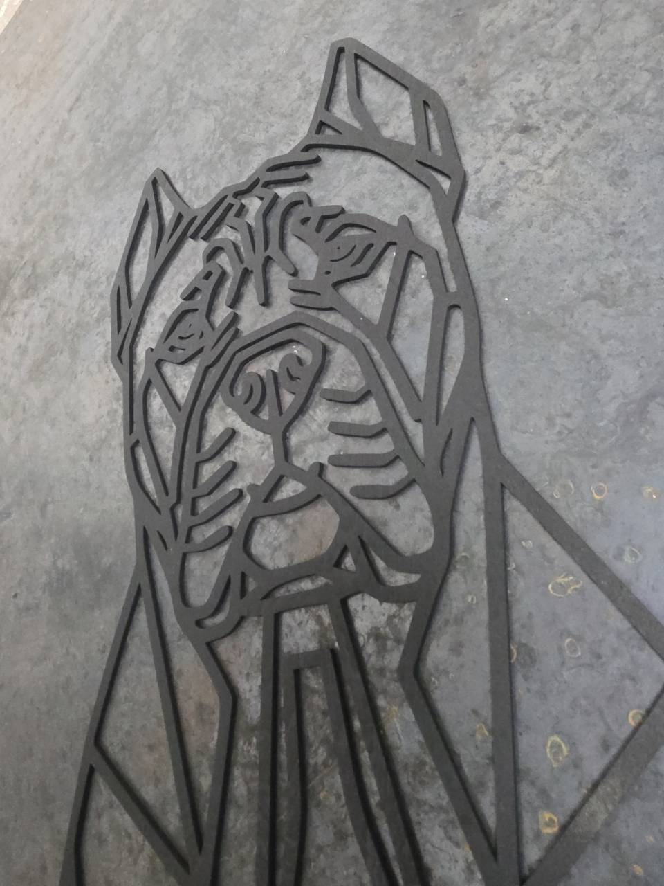 Cane Corso Wooden Dog Silhouette - Image 8