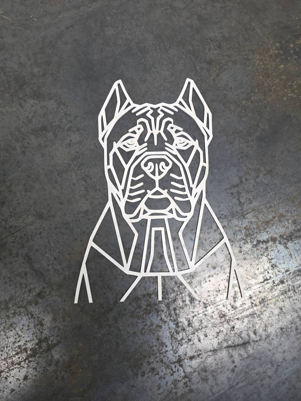 Cane Corso Wooden Dog Silhouette - Image 9
