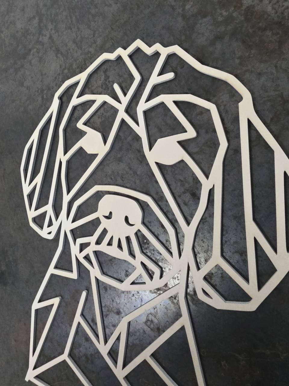 Cockapoo Wooden Dog Silhouette - Image 11