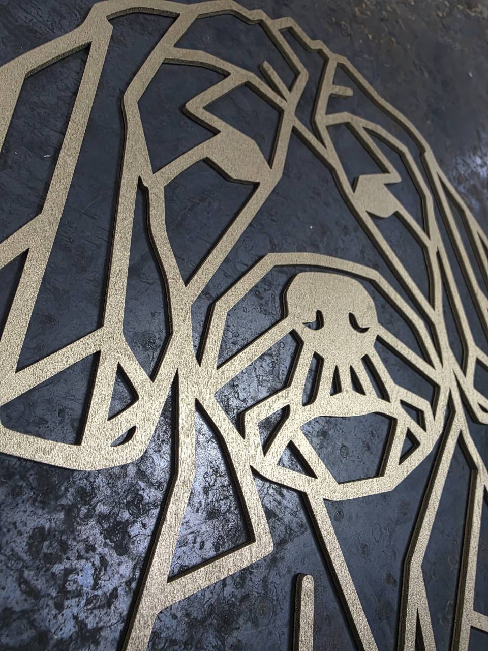 Cockapoo Wooden Dog Silhouette - Image 4