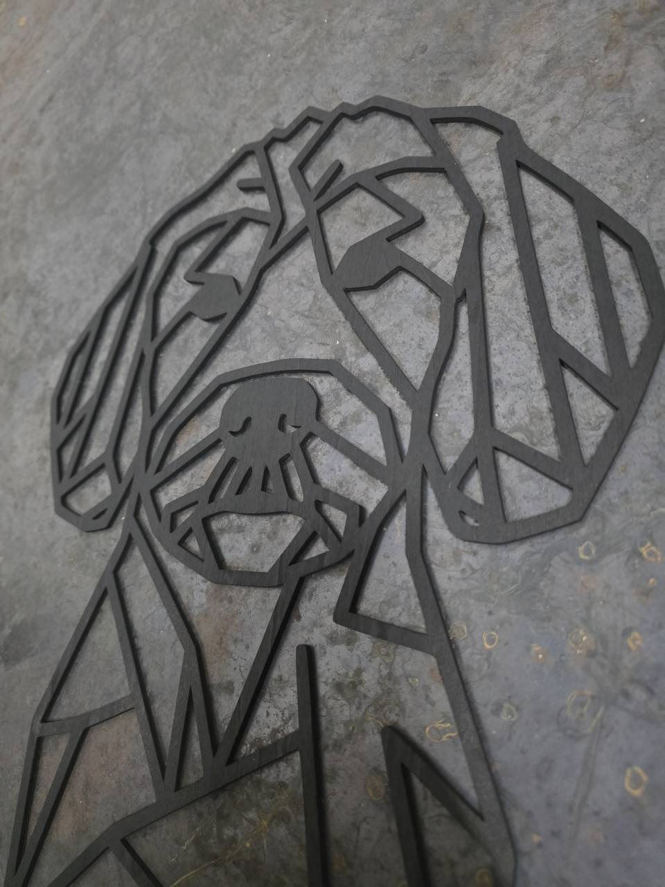 Cockapoo Wooden Dog Silhouette - Image 7