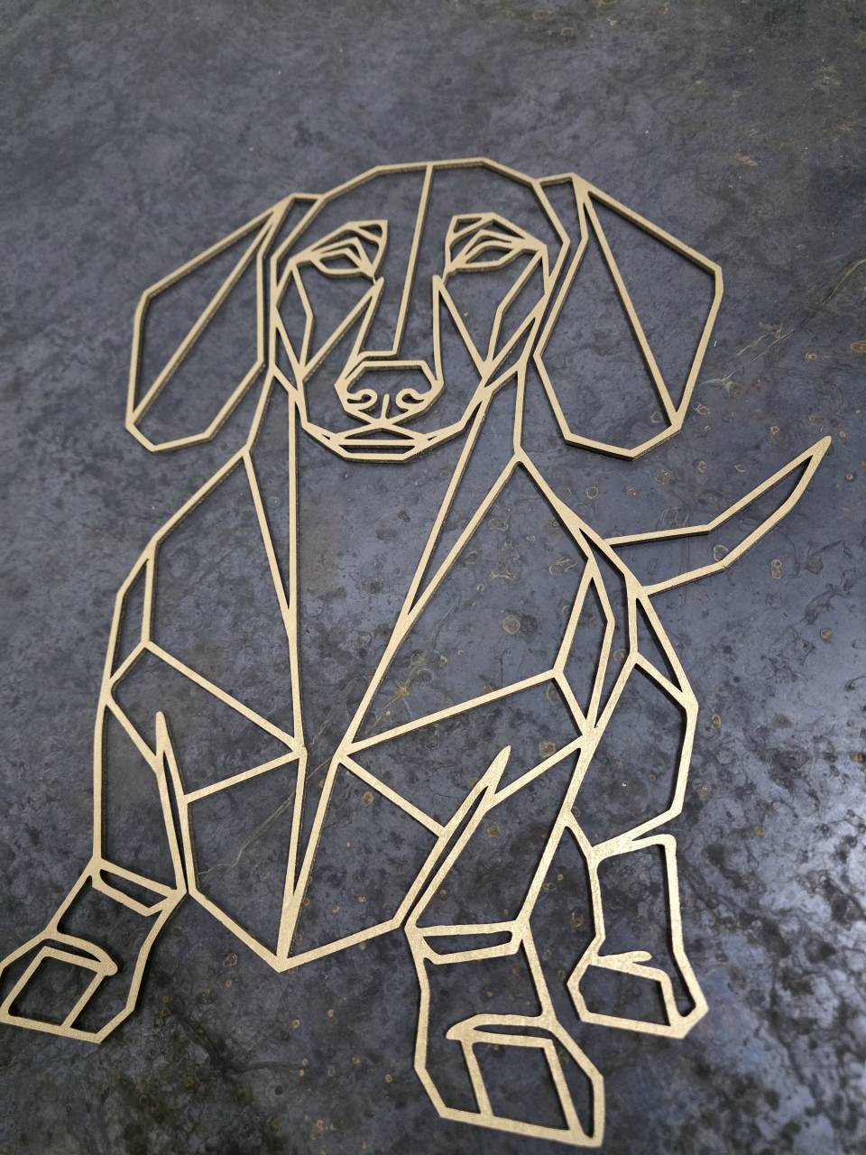 Dachshund Wooden Dog Silhouette - Image 2