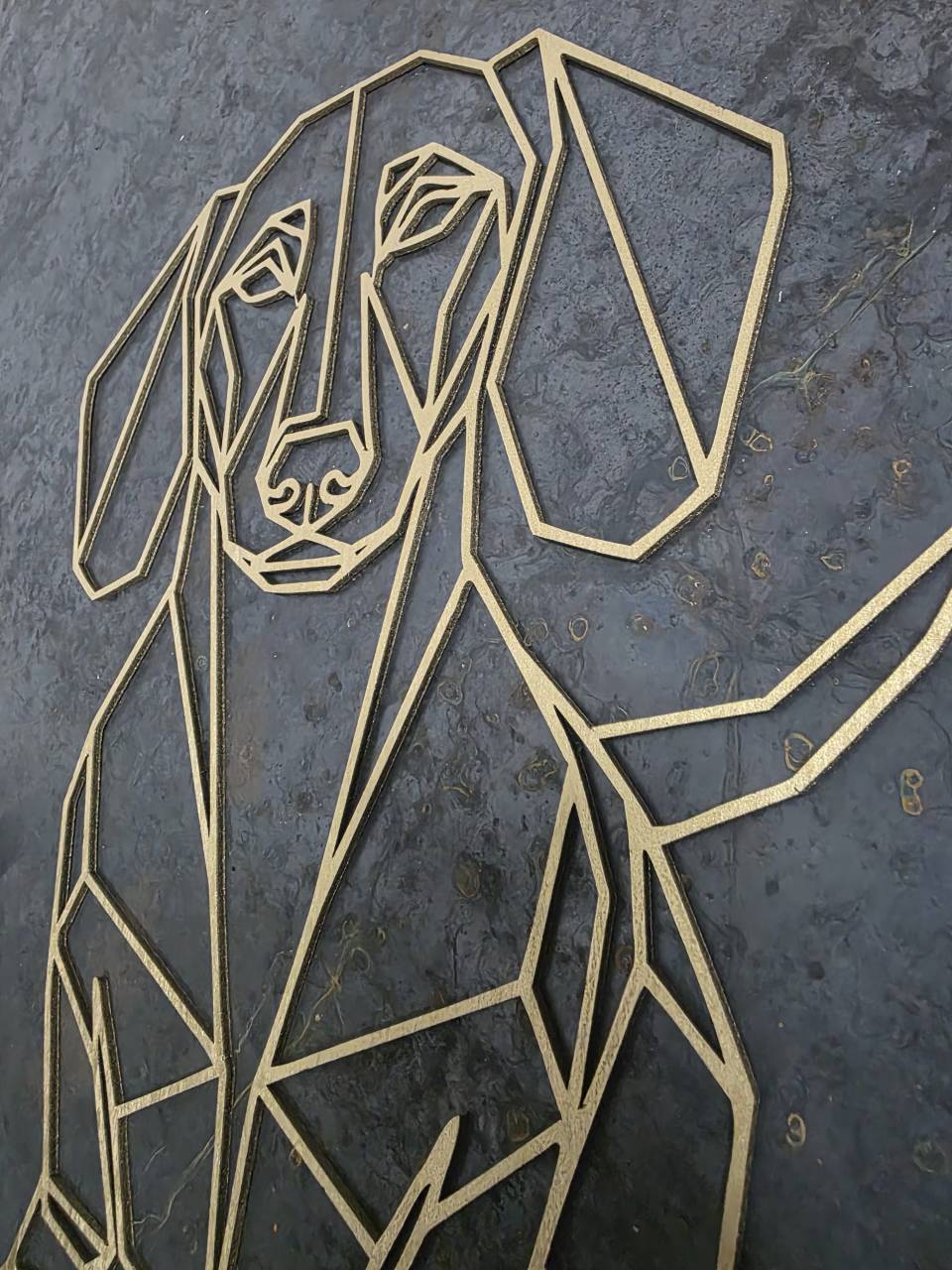 Dachshund Wooden Dog Silhouette - Image 4