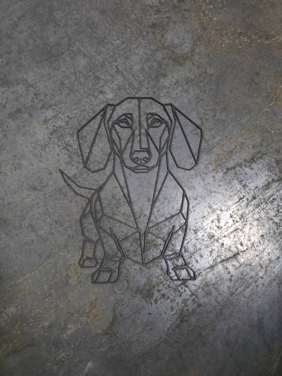 Dachshund Wooden Dog Silhouette - Image 5