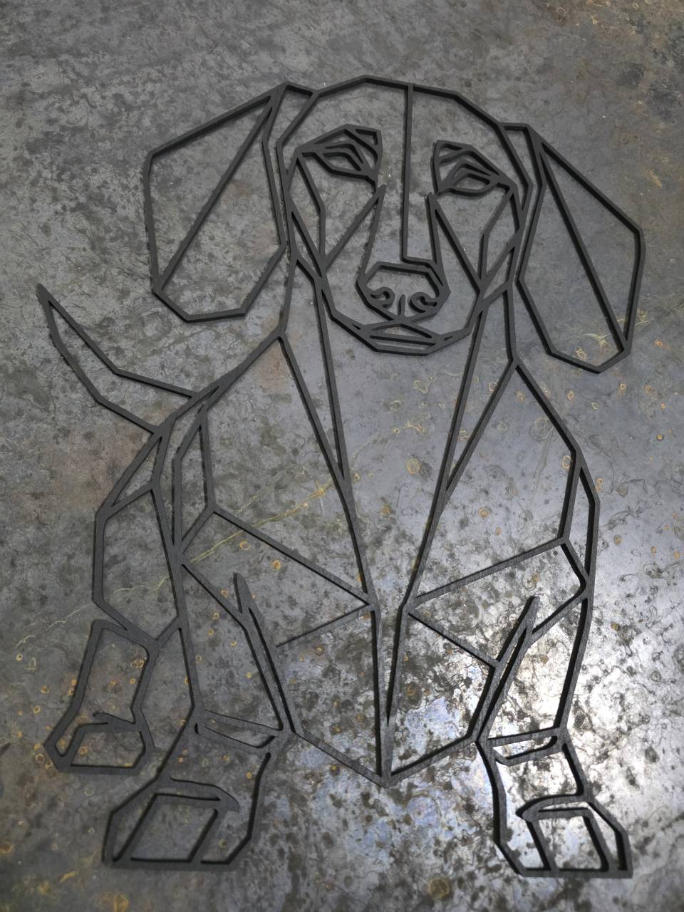 Dachshund Wooden Dog Silhouette - Image 6