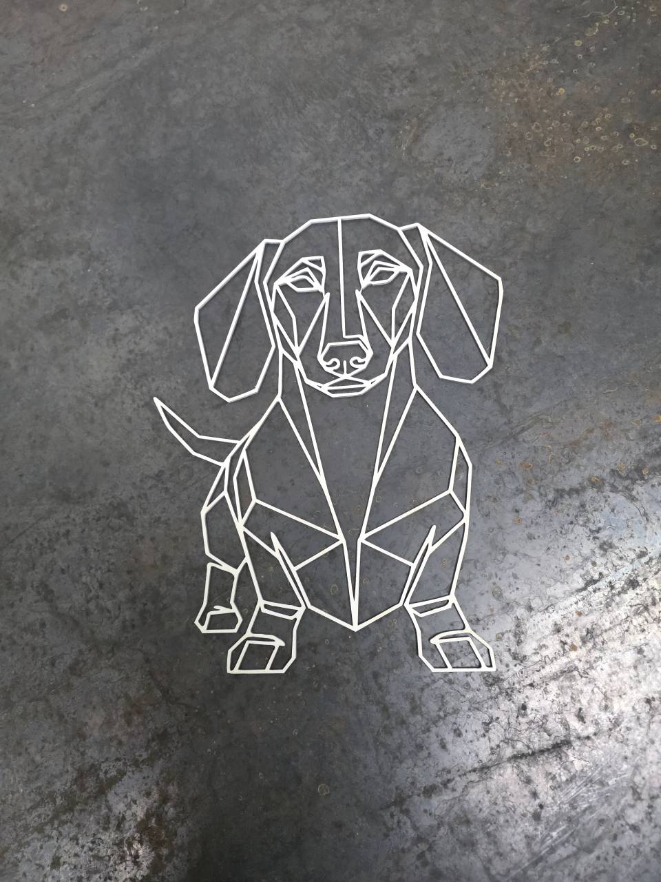 Dachshund Wooden Dog Silhouette - Image 9