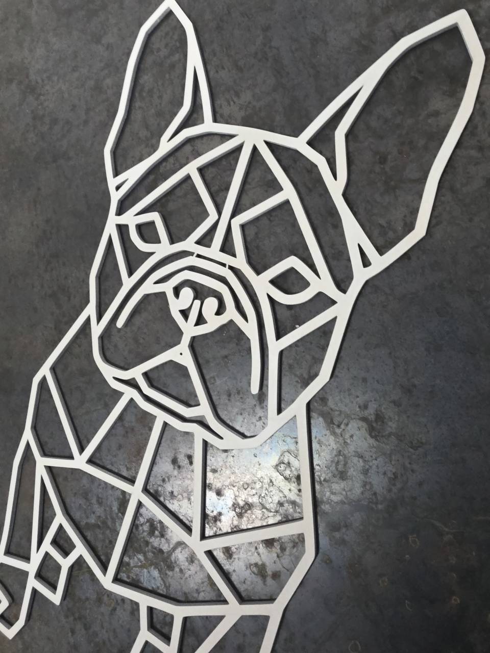 French Bulldog Full-Body Wooden Dog Silhouette - Image 11
