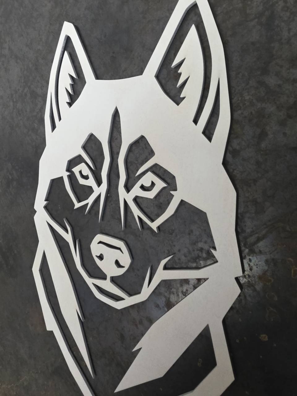Husky Wooden Dog Silhouette - Image 12