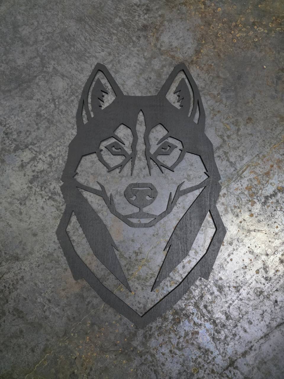 Husky Wooden Dog Silhouette - Image 6