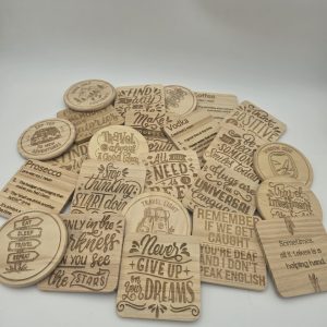 Beer Definition – Engraved Wooden Coaster