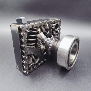 Make Memories – Scrap Metal Camera Sculpture