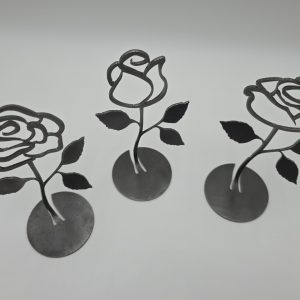 Reclaimed Simple Steel Roses