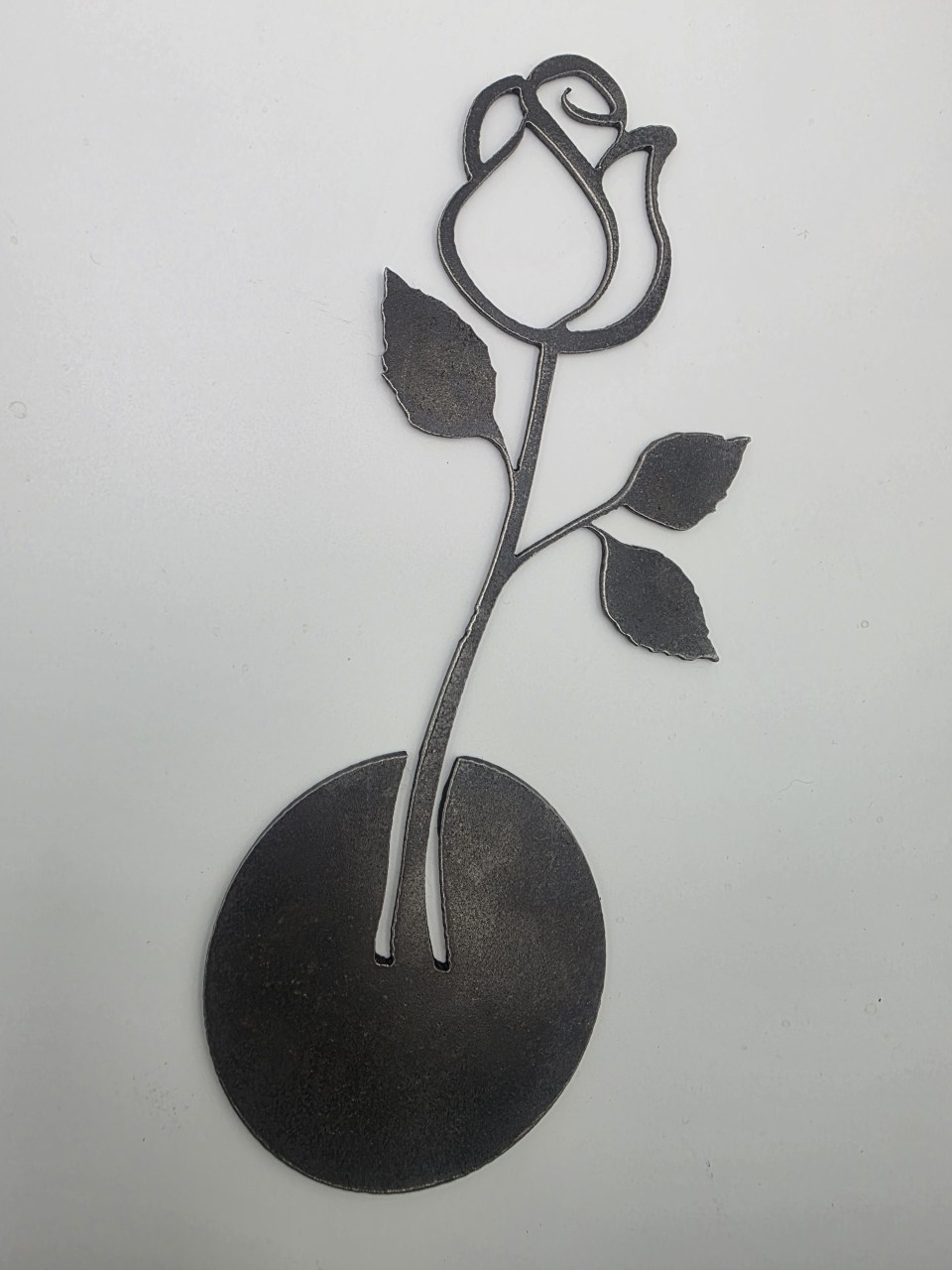 Reclaimed Simple Steel Roses - Image 10